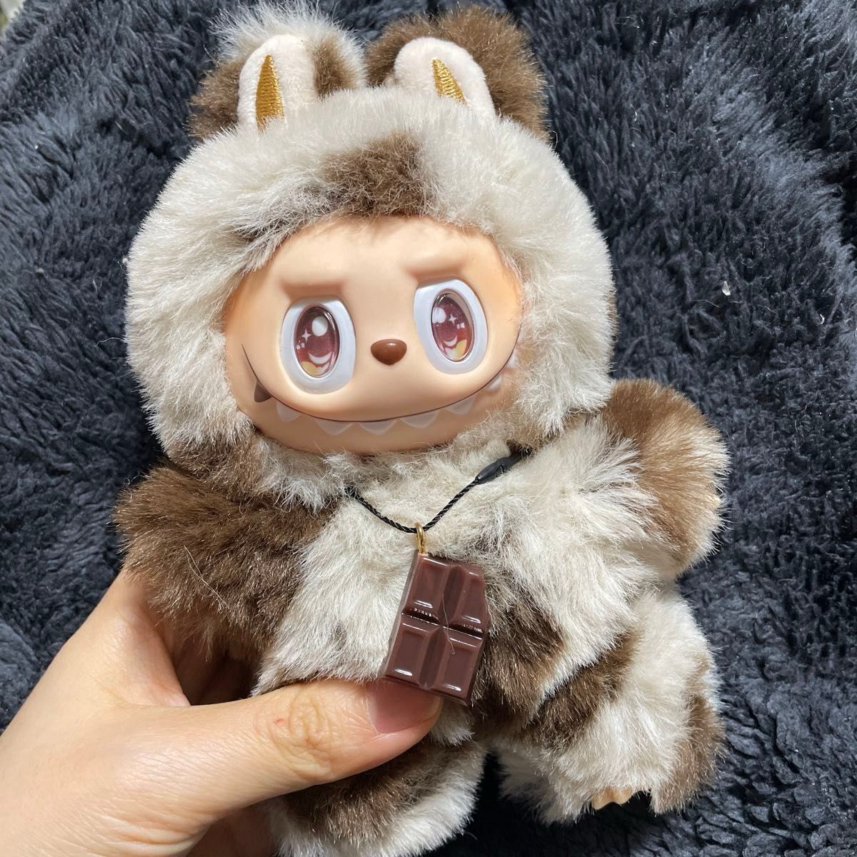 LABUBU ぬいぐるみ ラブブ ふわふわかわいい ラブブチョコレート