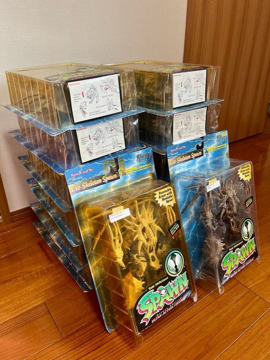 スポーン シリーズ4 エグゾ・スケルトン・スポーン バリエーション違い