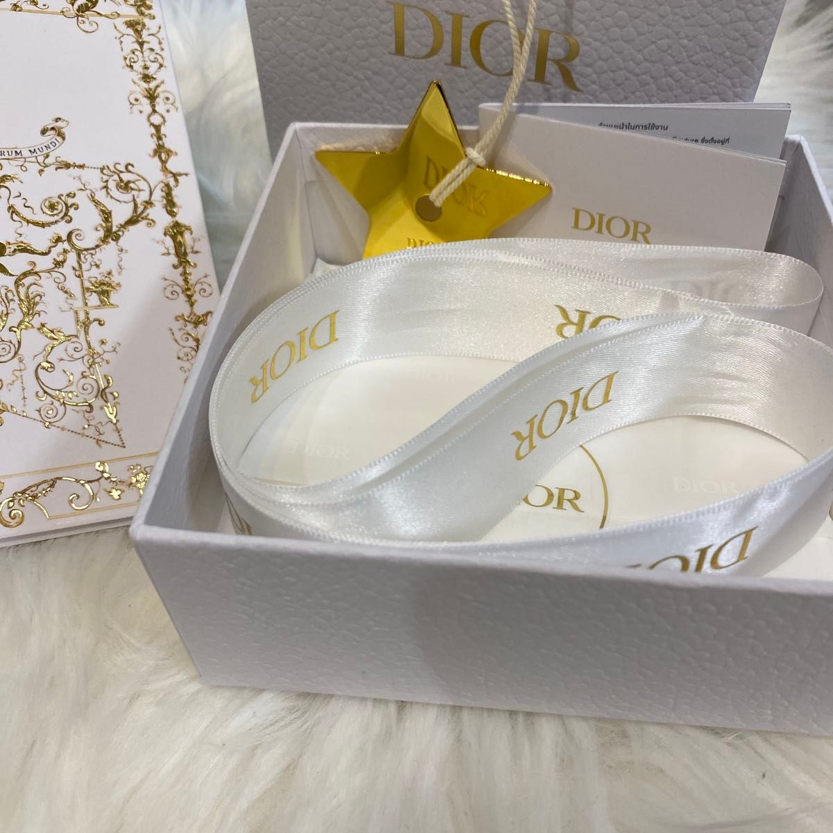Dior 2025 2026 限定 クリスマス 空箱 アクセサリーBOX ギフトボックス