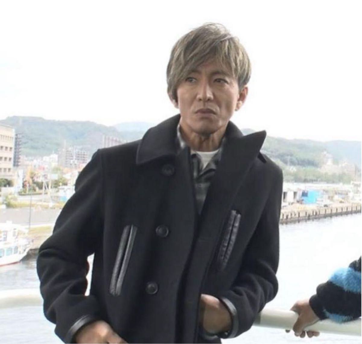 定価以下 masses マシス Pコート ピーコート 木村拓哉着用 Lサイズ