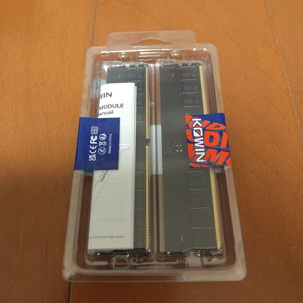 DDR5 メモリ KOWIN EU560 64GB (32GB×2） DDR5-5600MHz｜Yahoo!フリマ