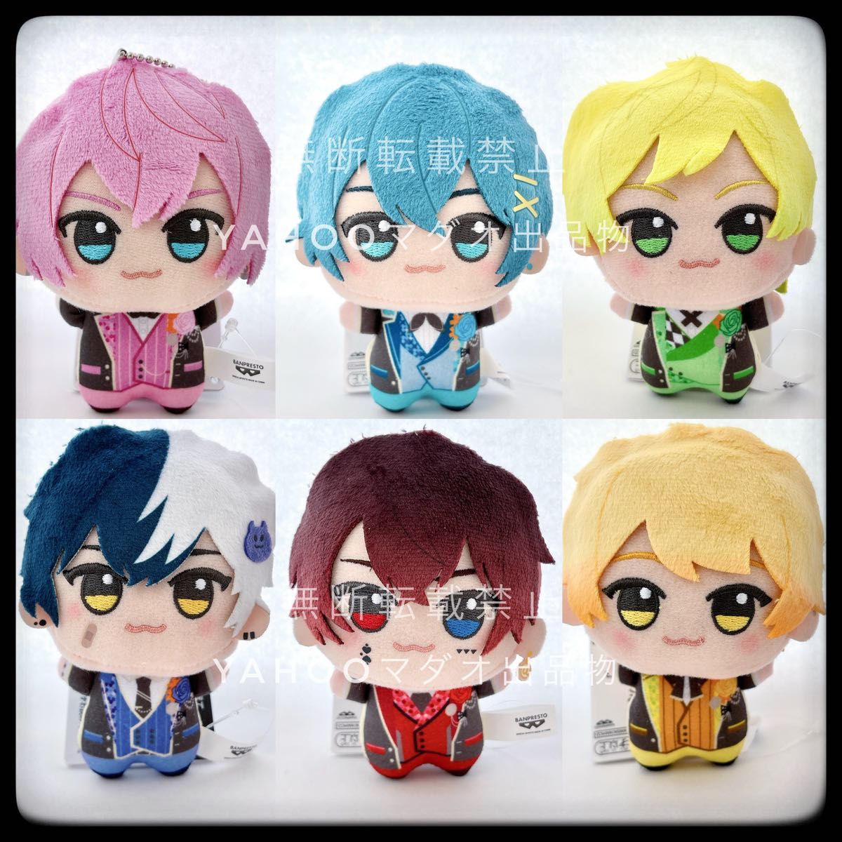 AMPTAKxCOLORS AMPTAK COLORS ちびぐるみ マスコット 6種 フルコンプ