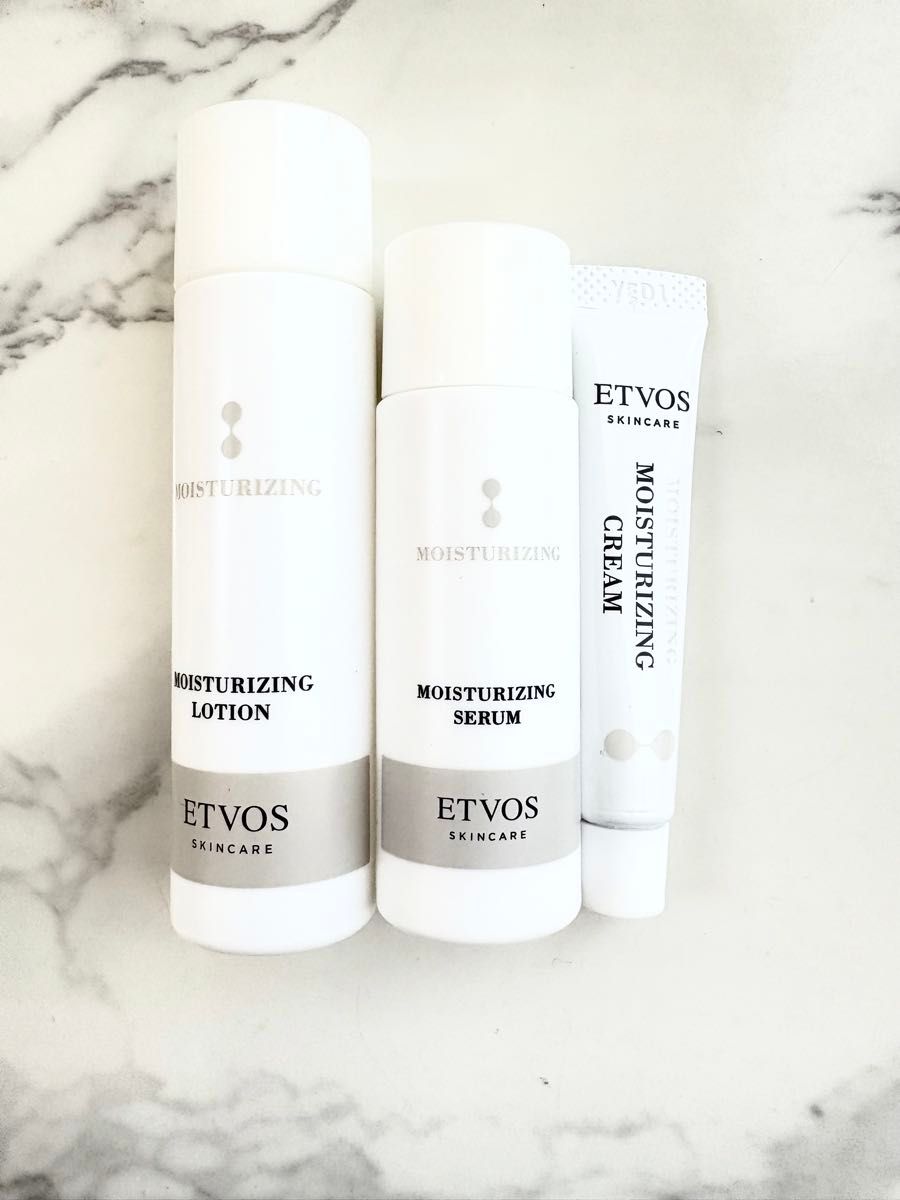エトボスETVOSモイスチャライジングローション＆セラムI&クリームI＆