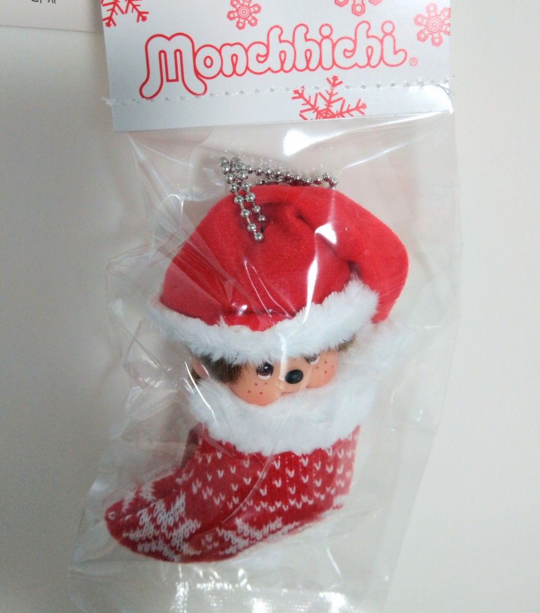 新品 モンチッチ クリスマス オーナメント 3点セット キーホルダー