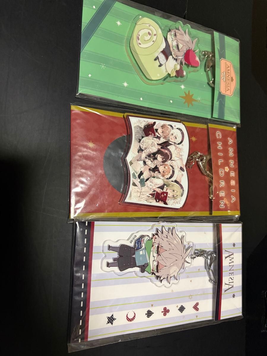 3点 AMNESIA アムネシア ケント チルドレン アクリルキーホルダー