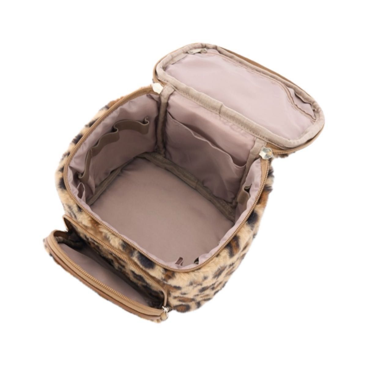 ハローキティ ヒョウ柄 バニティポーチ レオパード 化粧ポーチ 未使用