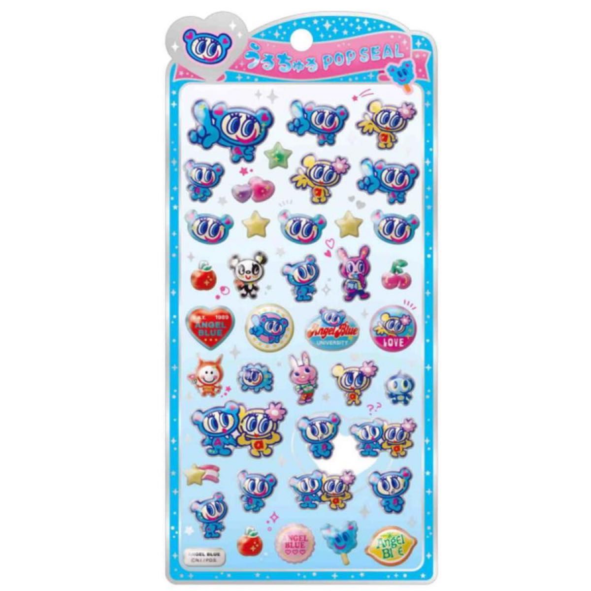 エンジェルブルー ボンボンドロップシール うるちゅるPOPシール｜Yahoo