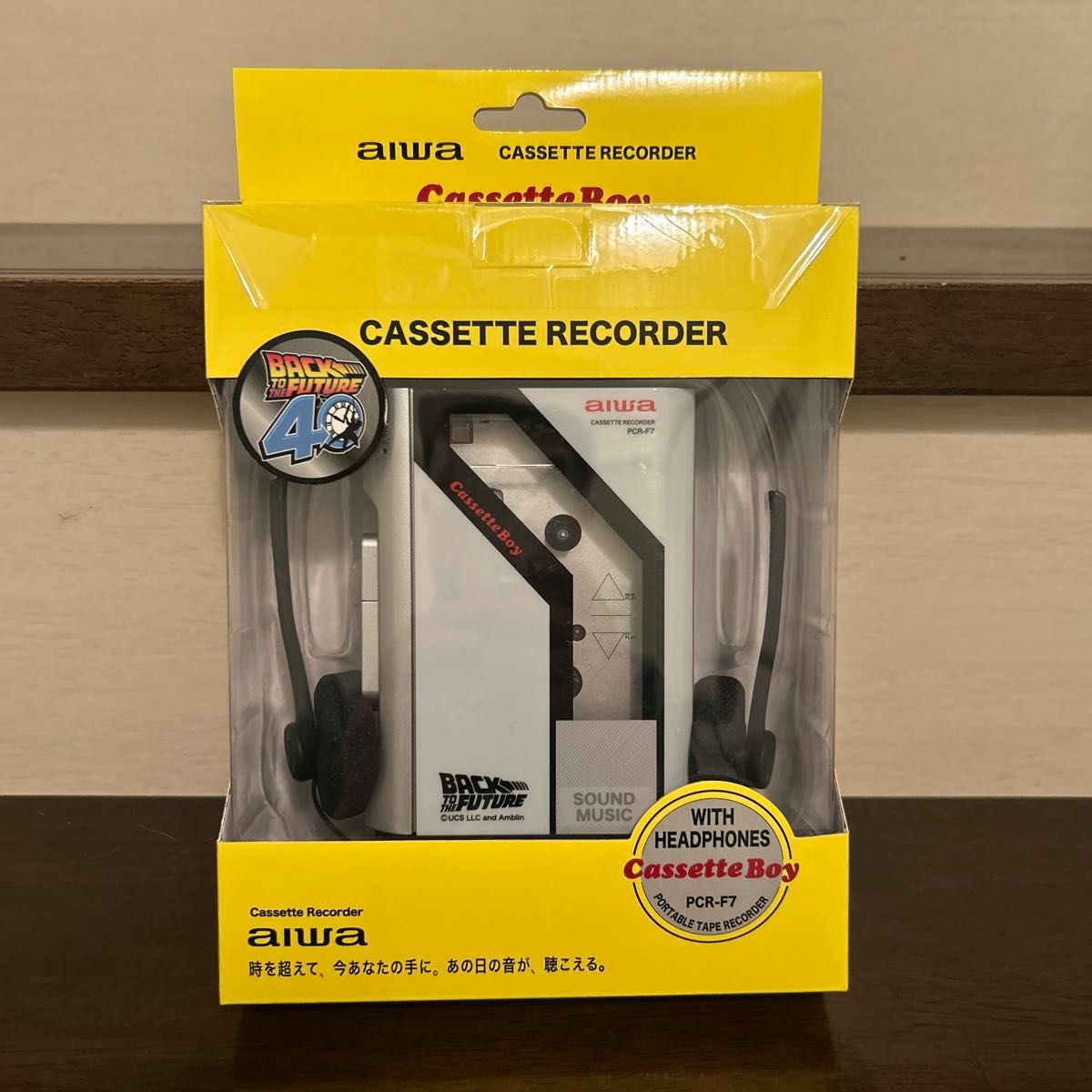 back to the future cassette boy フューチャー aiwa ドンキ カセット