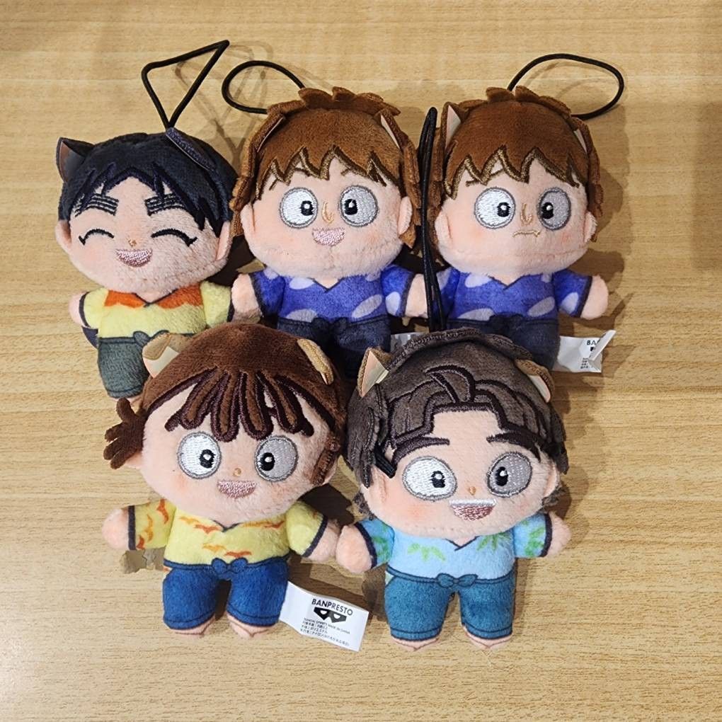 忍たま乱太郎 ほわぬい ナンジャタウン vol 3 五年生 5種セット ナムコ