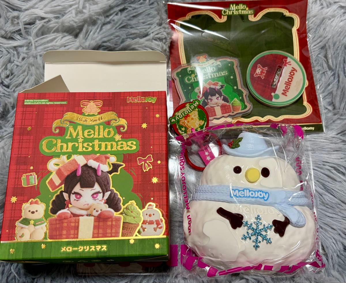 メロジョイ mellojoy スクイーズ メロークリスマス ウェストスノー