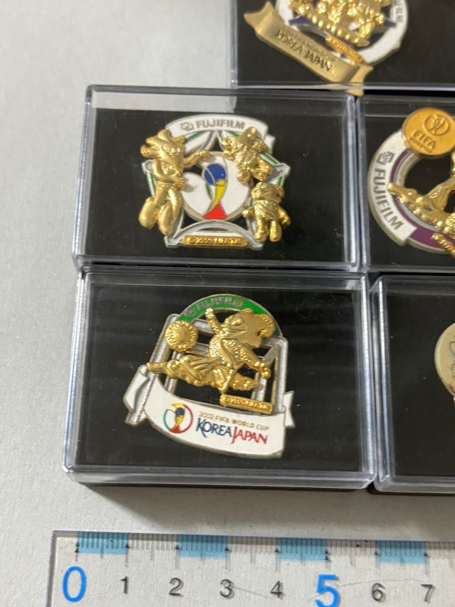 FIFAワールドカップ 2002 ピンバッジ5点｜Yahoo!フリマ（旧PayPayフリマ）