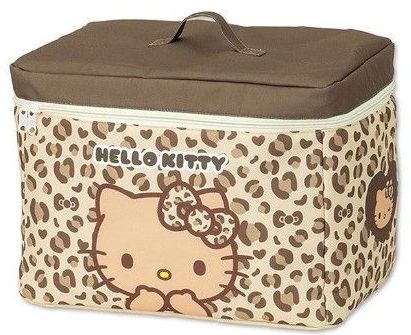 サンリオ ハローキティ フタ付収納ボックス ヒョウ柄 アベイル｜Yahoo