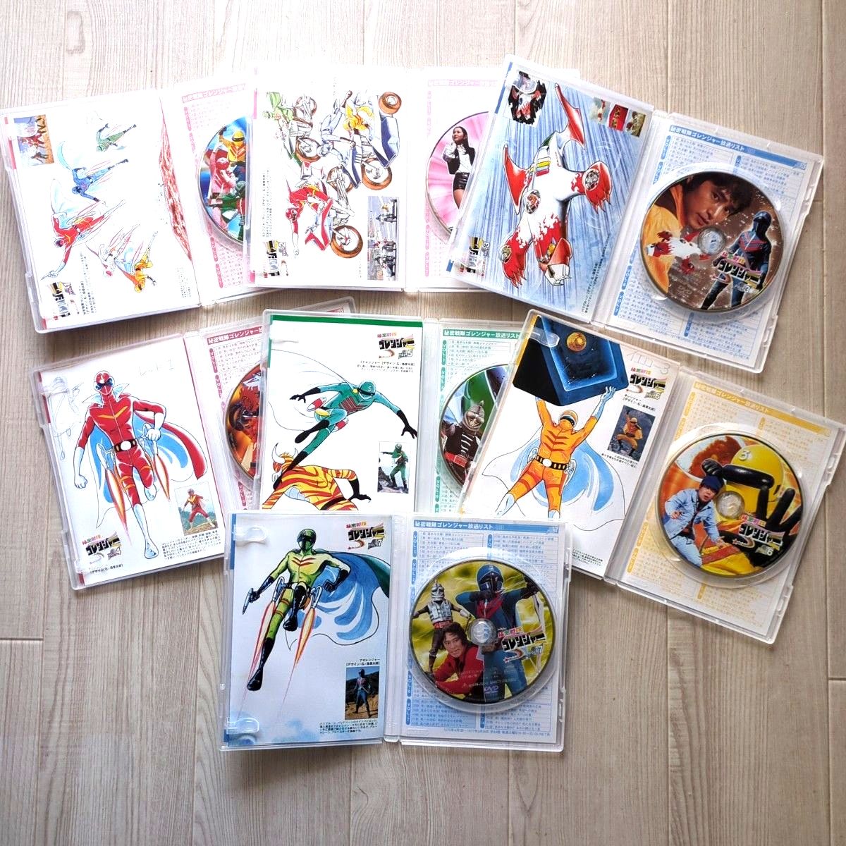 封入特典付き 非売品 DVD】秘密戦隊ゴレンジャー 全14巻セット｜Yahoo