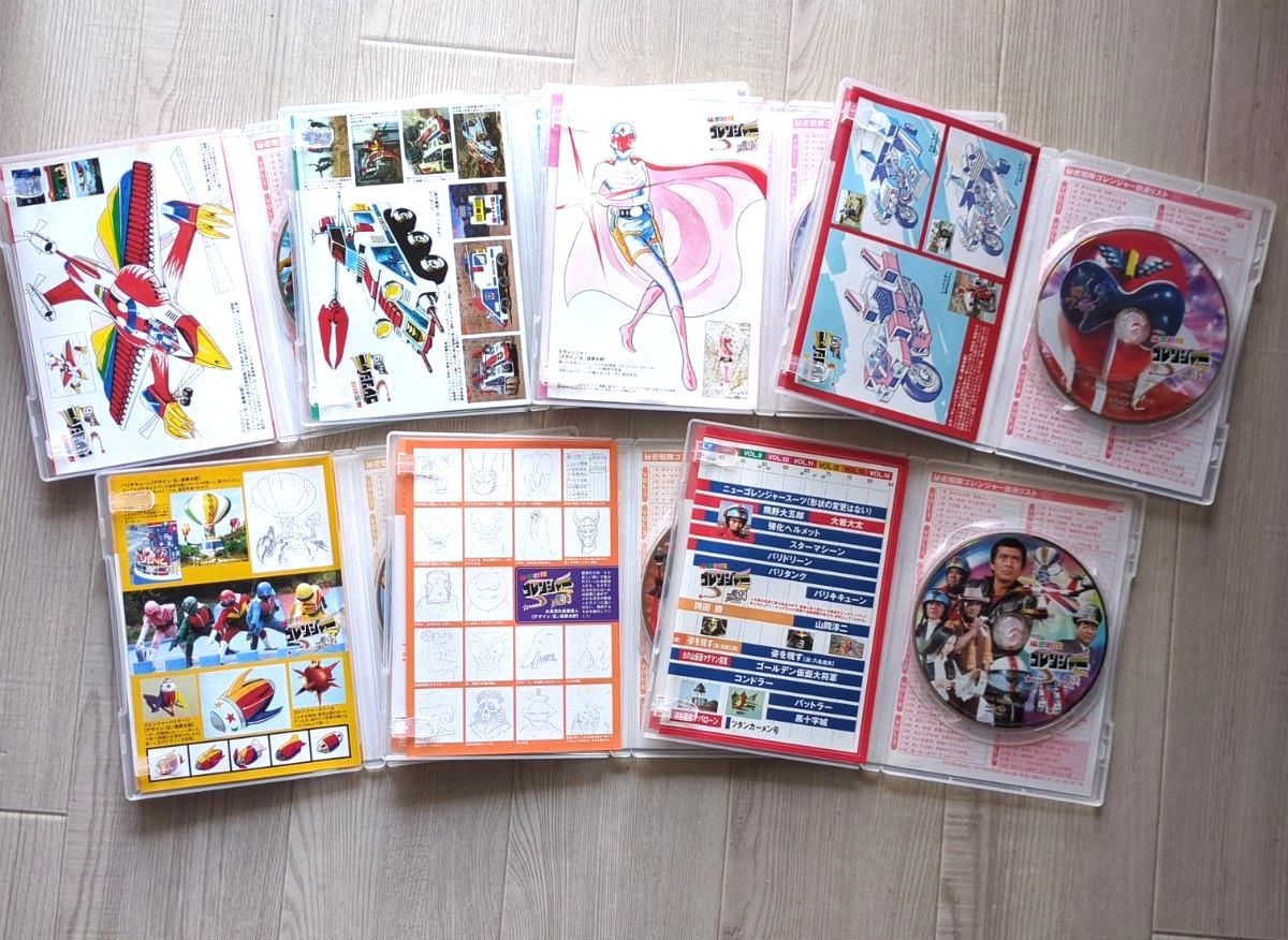 封入特典付き 非売品 DVD】秘密戦隊ゴレンジャー 全14巻セット｜Yahoo