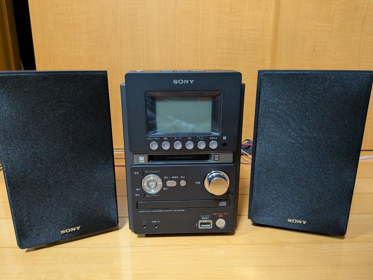 ことね✨ SONY CMT-M35WM ブラック コンポ ソニー SONY（ソニー） SONY