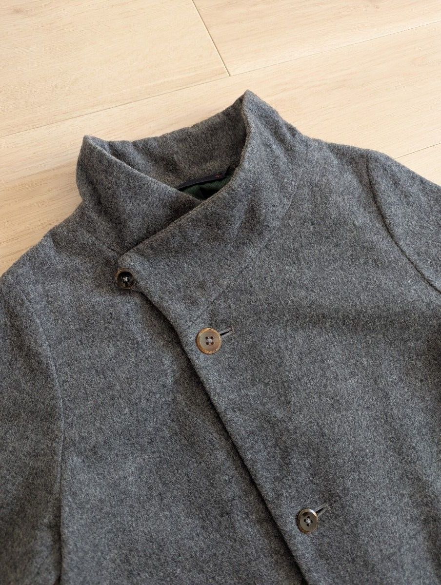 Pallas Palace パラスパレス 十日 ウールミックス スタンドカラー