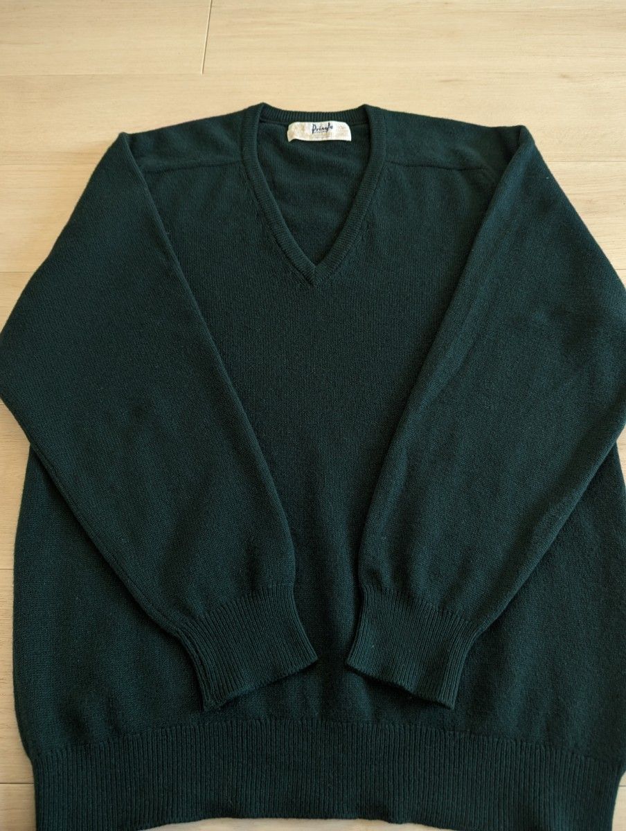 80s 90s Pringle of Scotland プリングルオブスコットランド Vネック