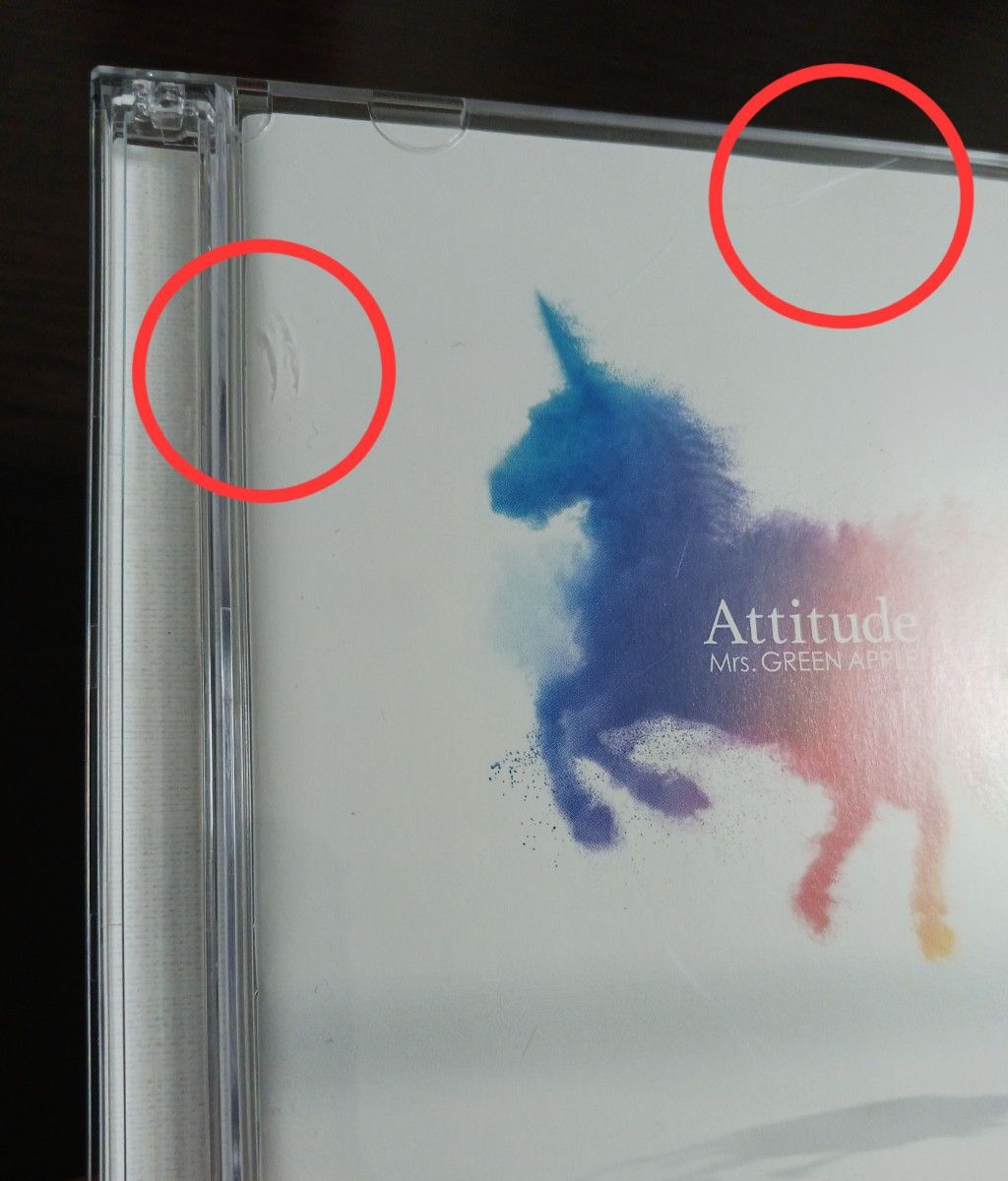 Mrs GREEN APPLE「Attitude 初回限定盤 CD+DVD付」激レア品 DVDは