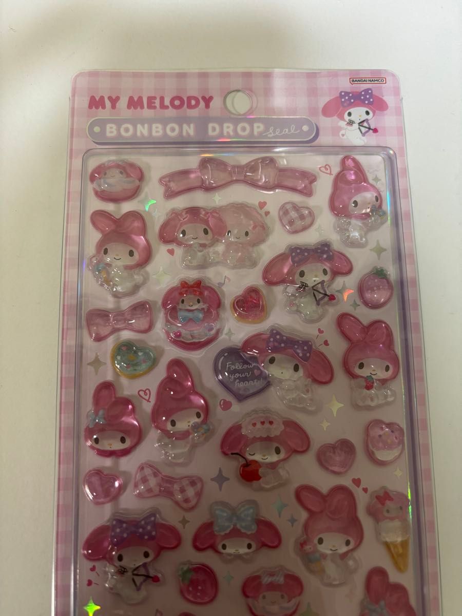 マイメロ マイメロディ ボンボンドロップシール サンリオ サンスター