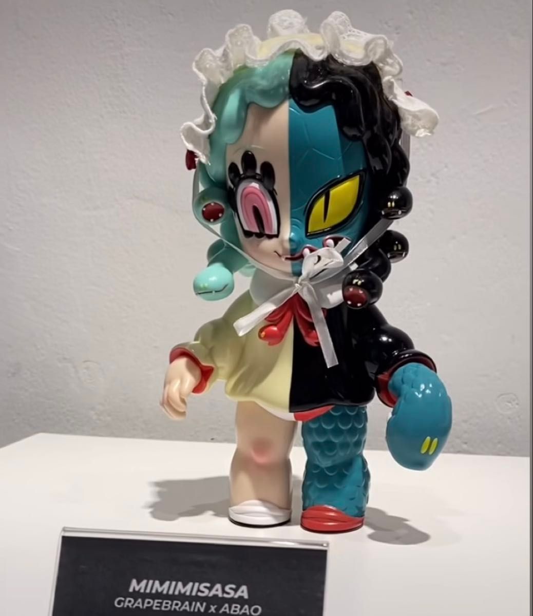 新品未開封 GRAPE BRAIN MIMIMISASA ソフビ フィギュア emdash move