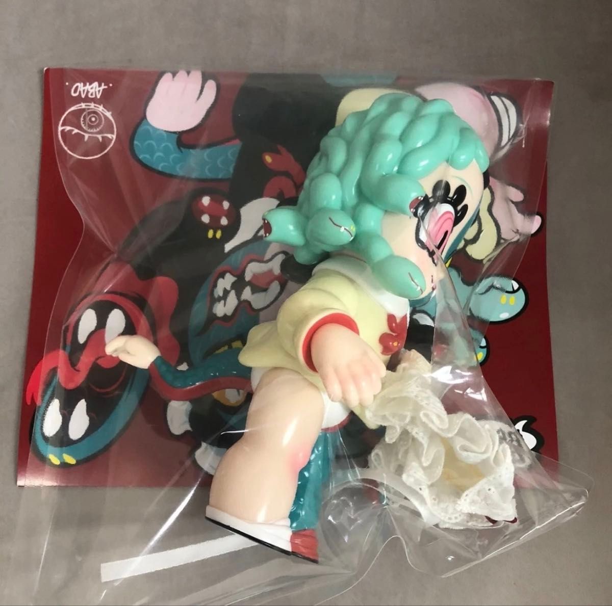 新品未開封 GRAPE BRAIN MIMIMISASA ソフビ フィギュア emdash move