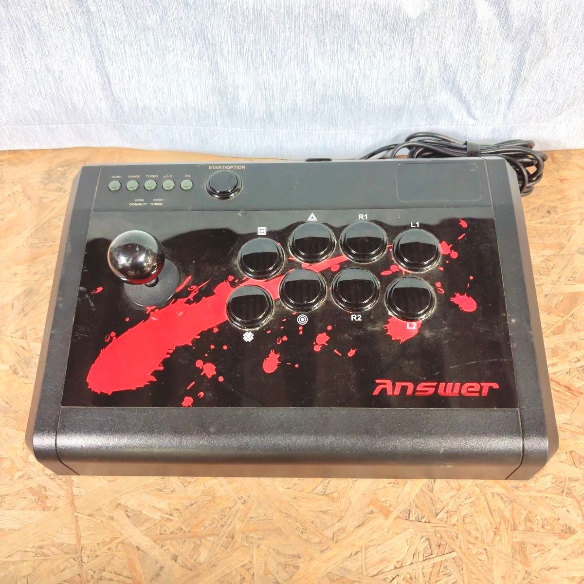 PS4/PS3対応 レバコン 現状品 アケコン Pro アーケードスティック