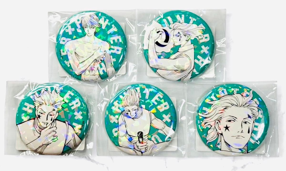 HUNTER×HUNTER オールスター缶バッジ ハンターハンター ヒソカ 缶
