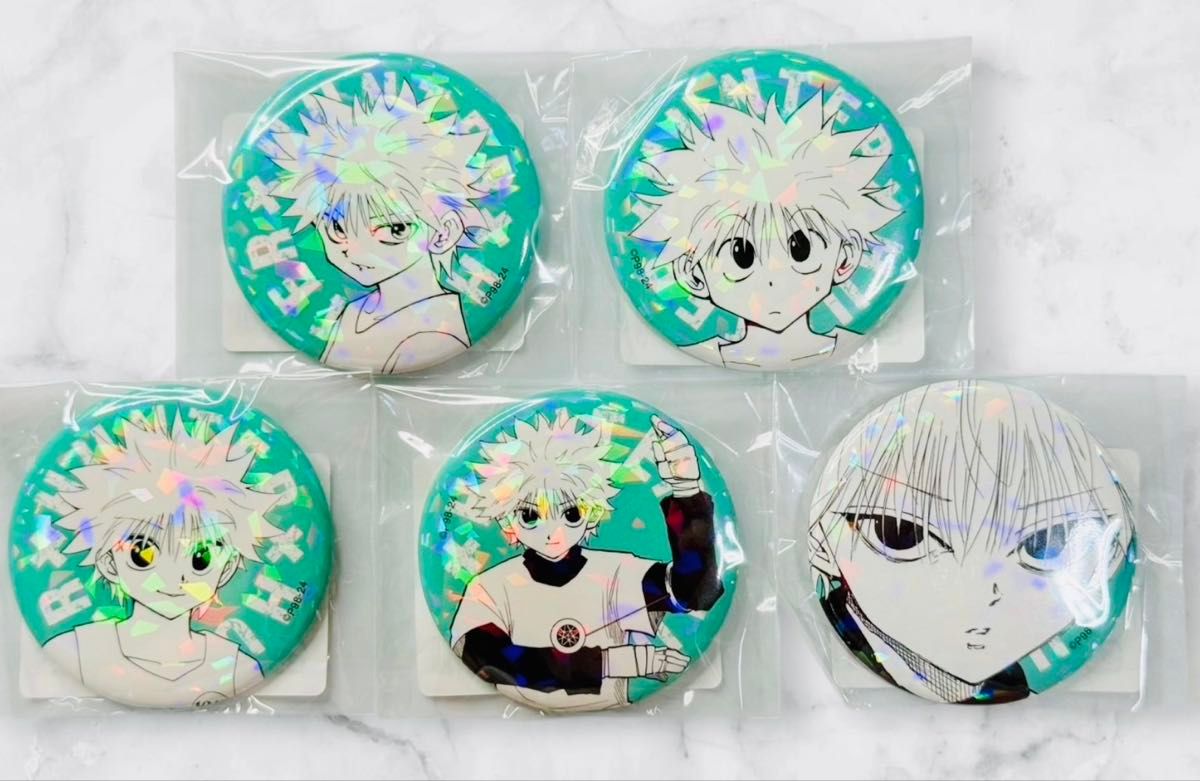 HUNTER × HUNTER キルア 缶バッジ 25個 HUNTER × HUNTER キルア 缶