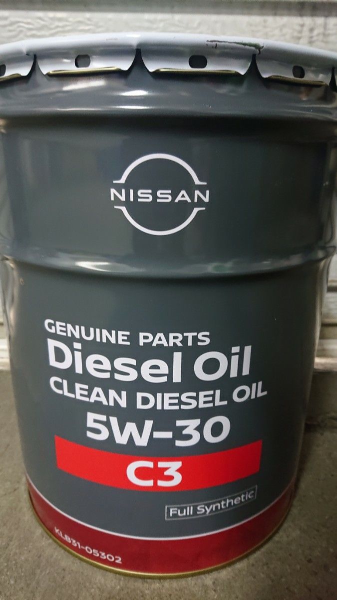 領収証発行可能 日産 クリーンディーゼル C3 5w30 20L｜Yahoo!フリマ