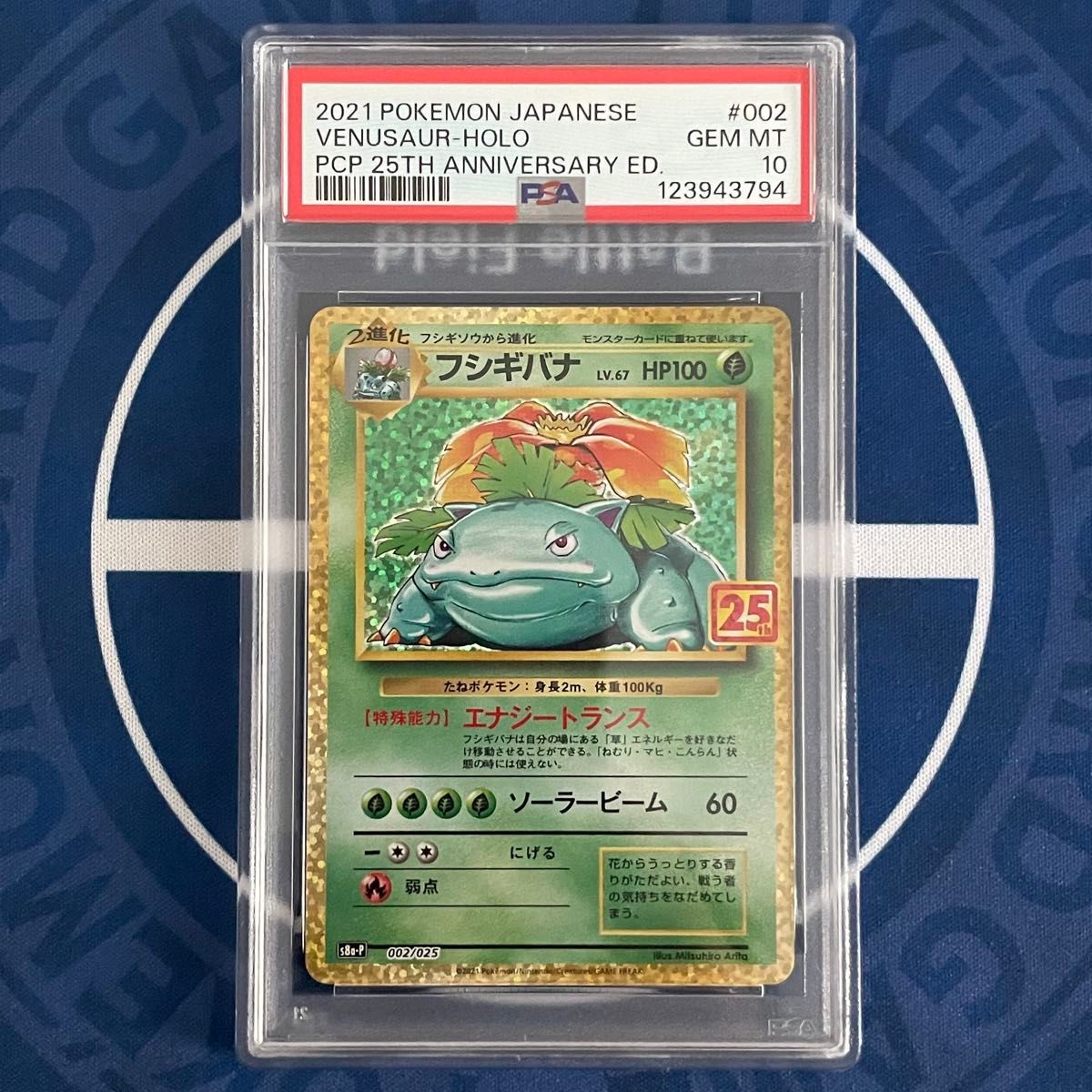 PSA10】25th 初代御三家 3枚セット【連番】ポケモンカード フシギバナ