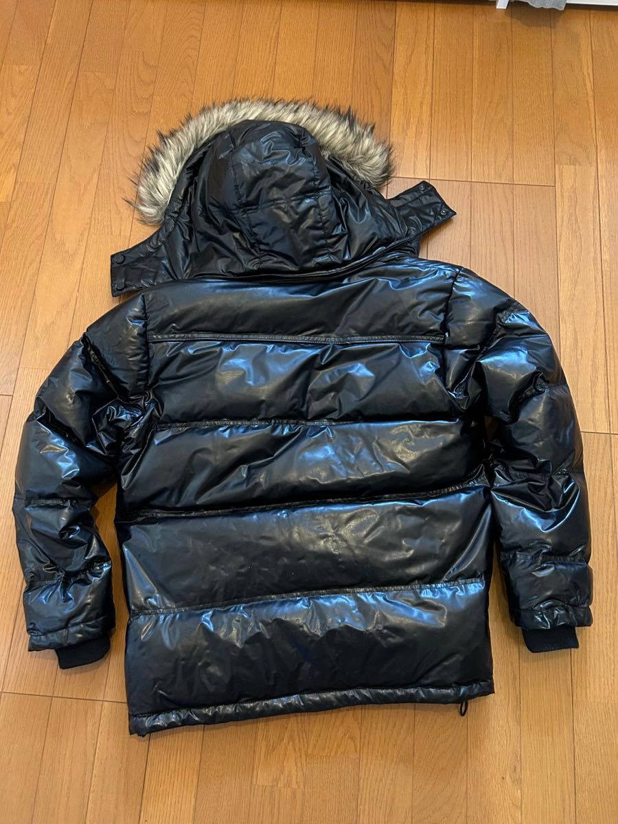 y2k 00s オールド ユニクロ プレミアム ダウンジャケット ファー