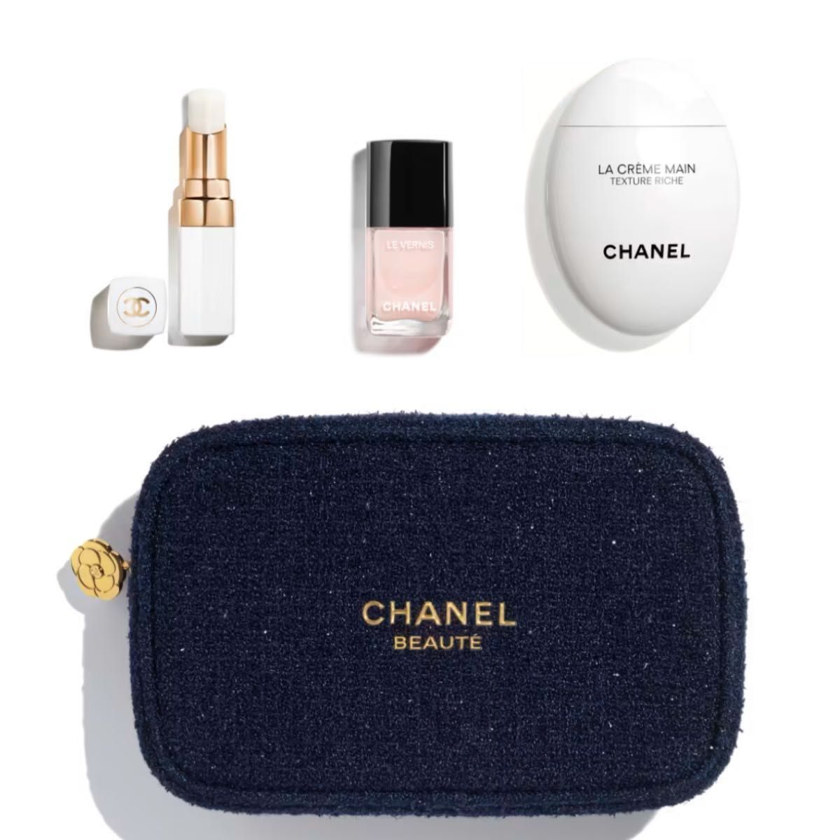 新品 CHANEL 2025 クリスマス最新コフレ リップアンドネイルケアセット