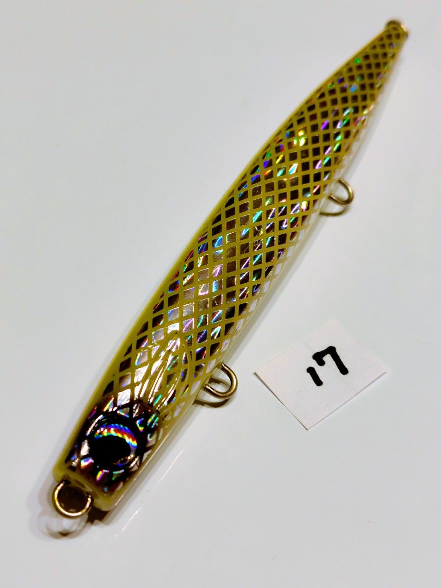 NO 17 かっ飛び棒130シャローライト ドラゴングロー複合転写 チャート