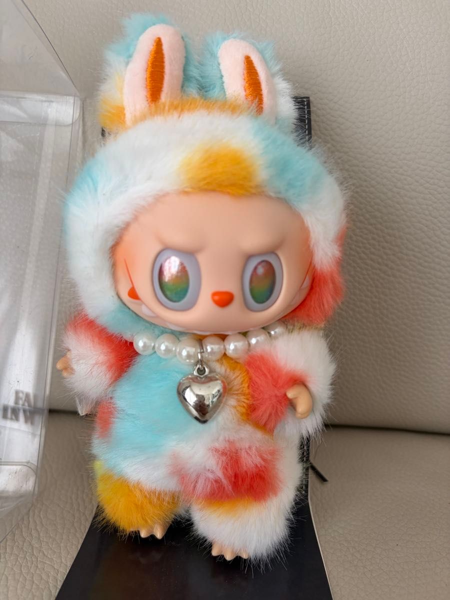 ジモモ zimomo海外限定虹色 labubuカラフルウサギ耳ぬいぐるみ｜Yahoo