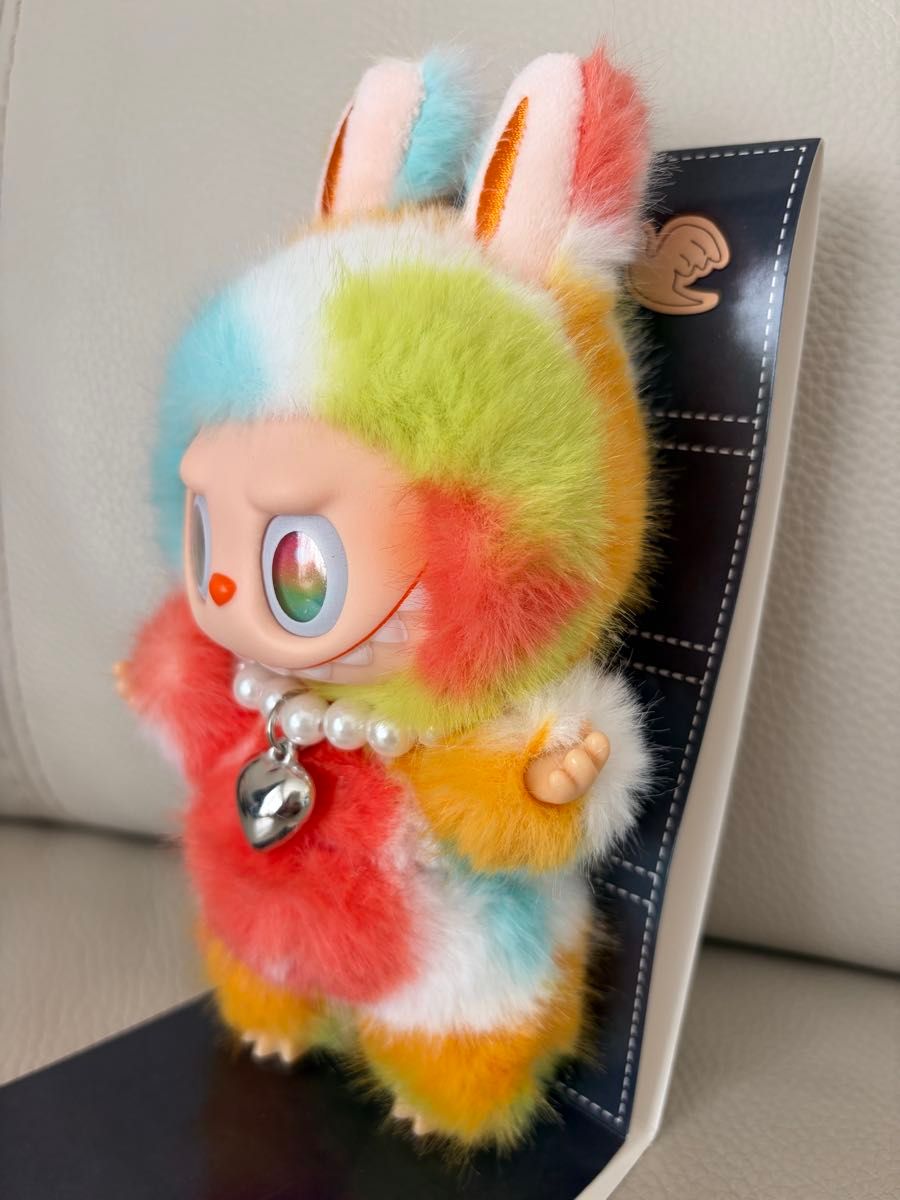 ジモモ zimomo海外限定虹色 labubuカラフルウサギ耳ぬいぐるみ｜Yahoo