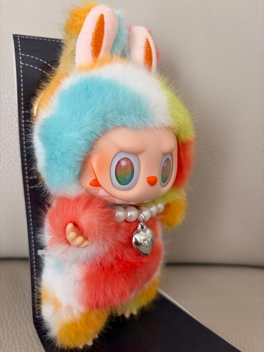 ジモモ zimomo海外限定虹色 labubuカラフルウサギ耳ぬいぐるみ｜Yahoo