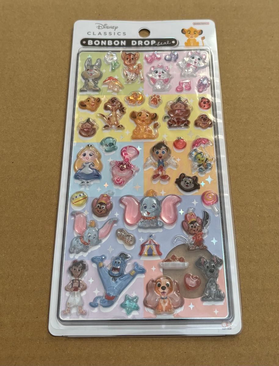 正規品】 クラシック ボンボンドロップシール Disney ディズニー