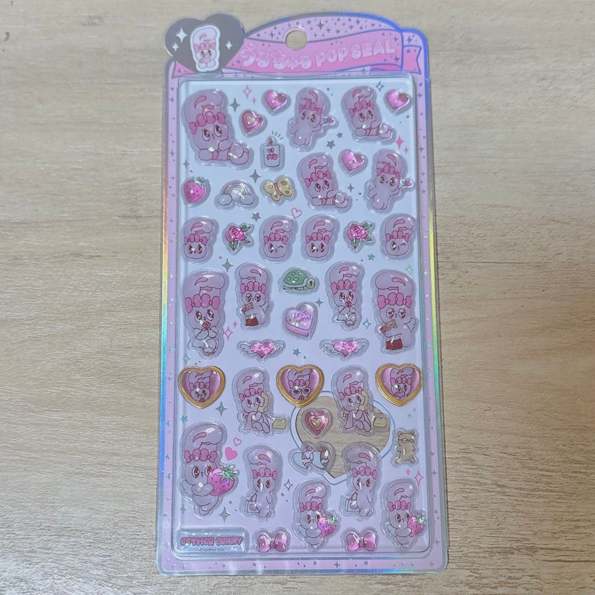 ESTHER BUNNY エスターバニー うるちゅるポップシール ボンボン