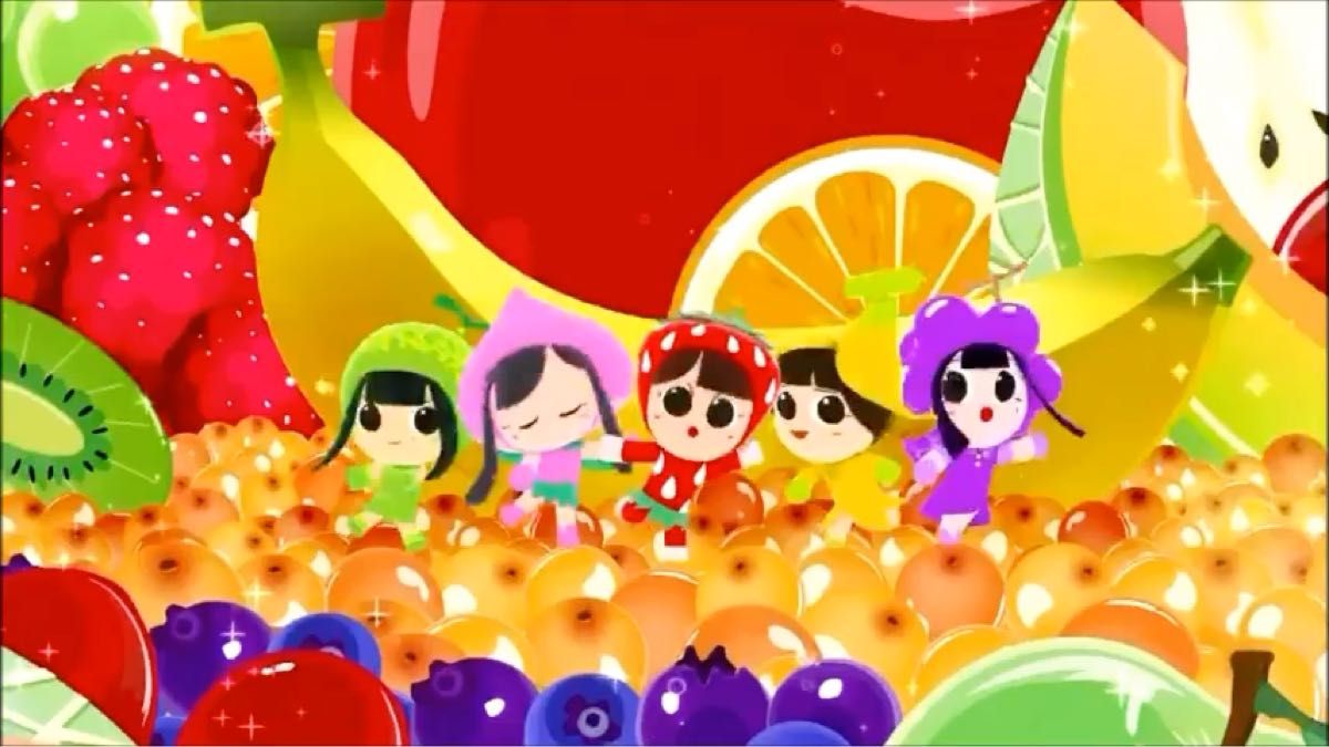 超レア ももいろクローバーZ フルーツ5姉妹みんなのうたキャラクター