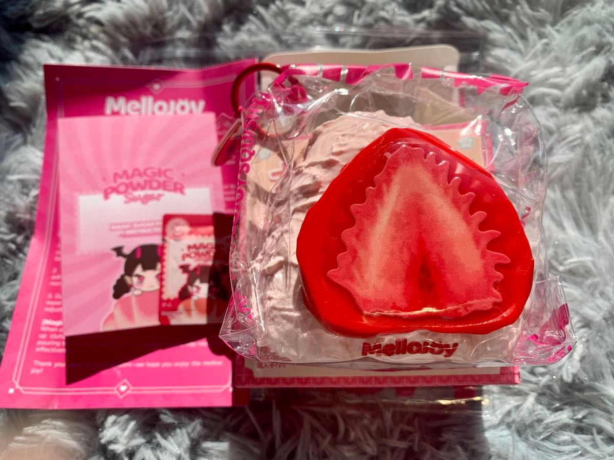 メロジョイ Mellojoy スクイーズ 大福シリーズ ストロベリー いちご