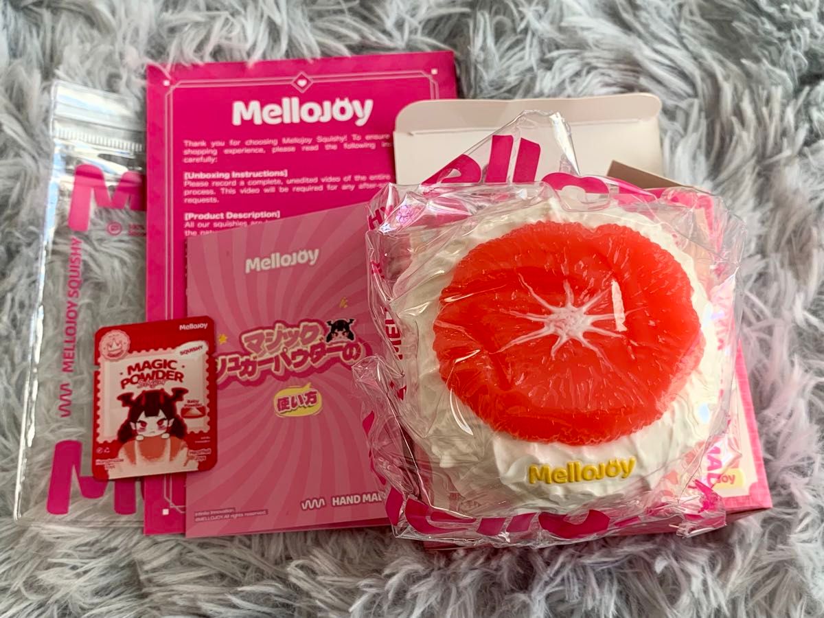 メロジョイ Mellojoy スクイーズ 大福 グレープフルーツ｜Yahoo!フリマ