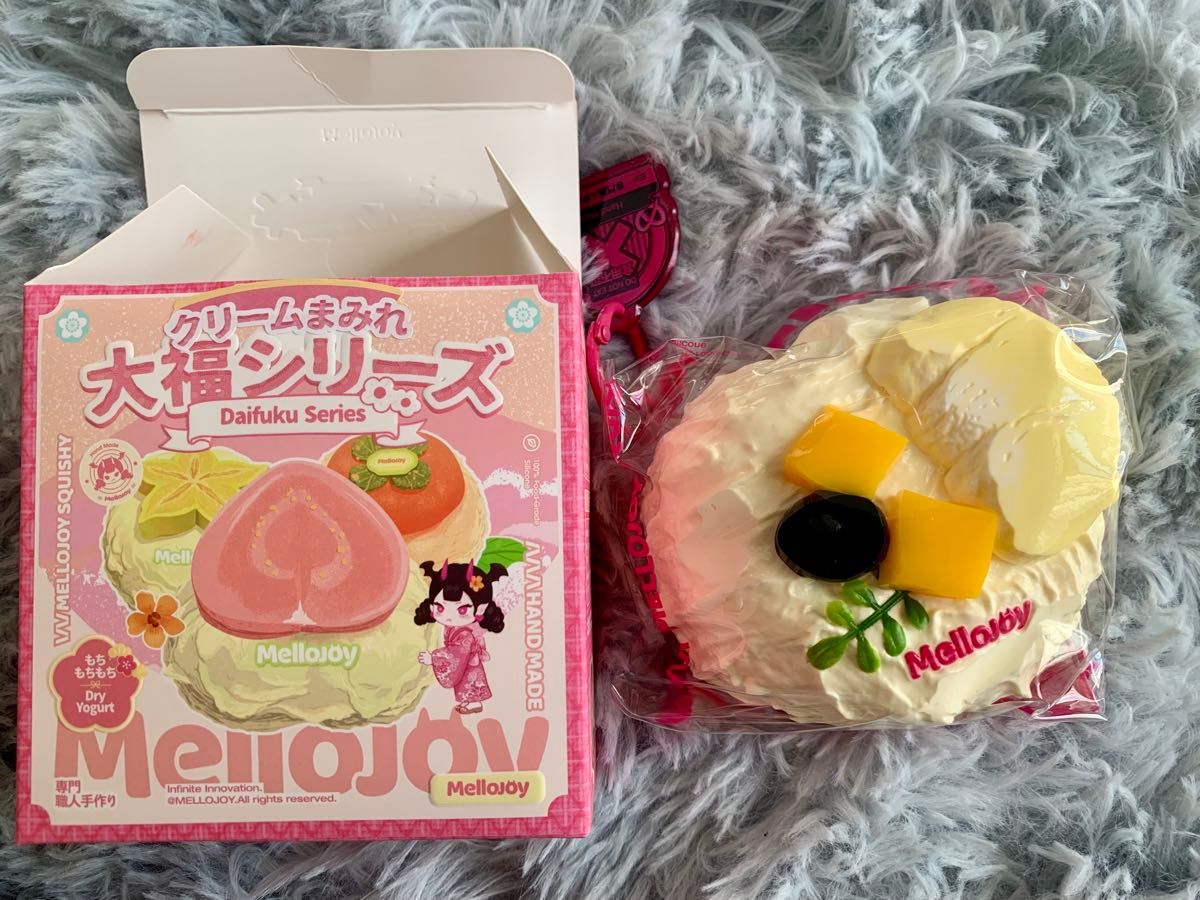 メロジョイ Mellojoy スクイーズ 大福 マンゴードリアン｜Yahoo!フリマ