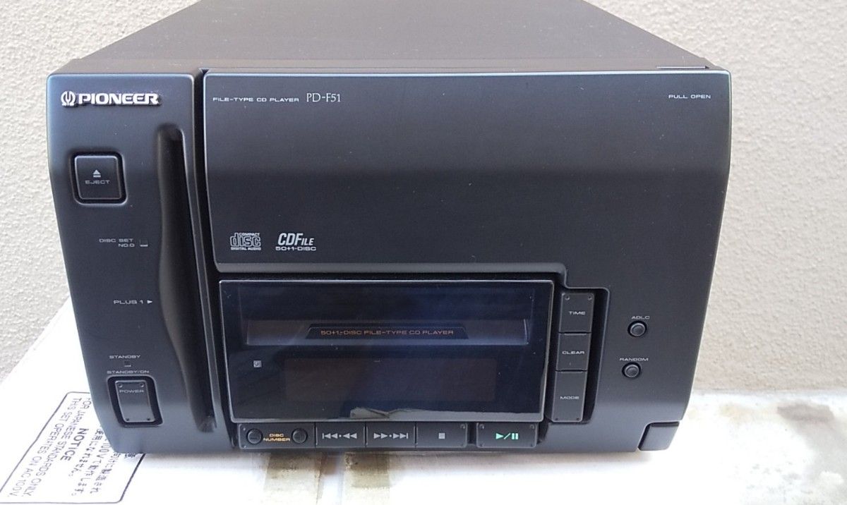 Pioneer 50＋1 CDチェンジャー PD-F51｜Yahoo!フリマ（旧PayPayフリマ）