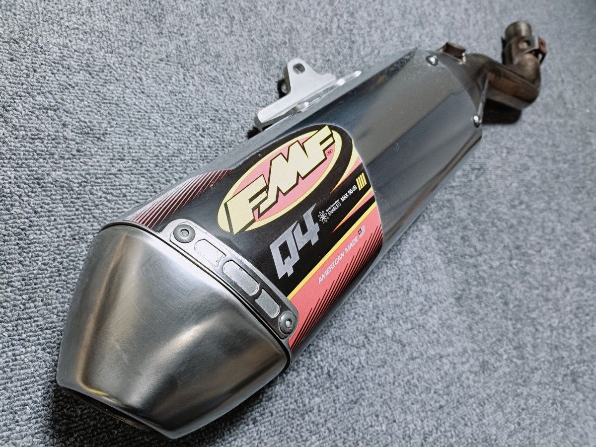 FMF Q4 HEX CRF250L MD38 スリップオンマフラーサイレンサー ステー付