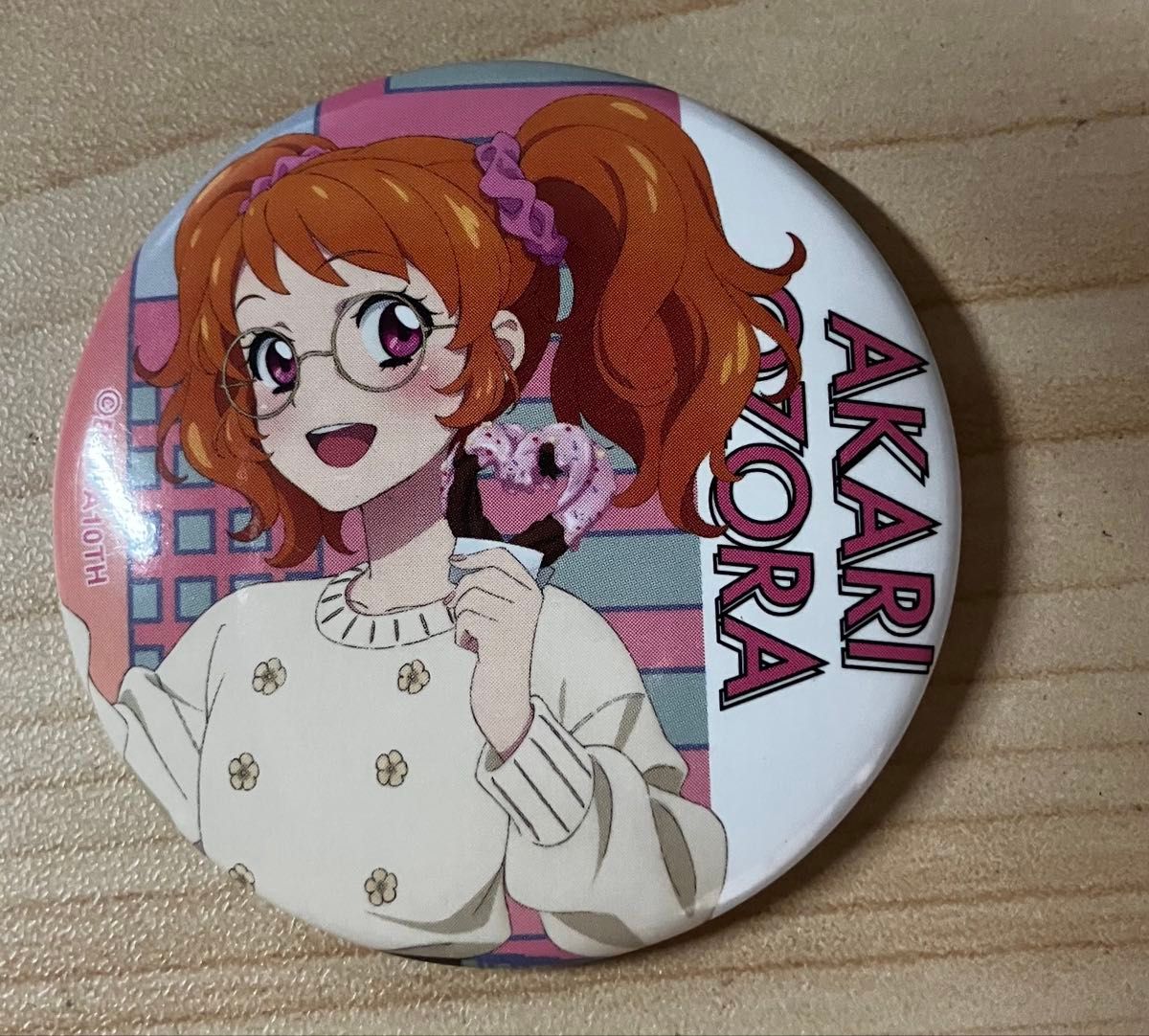 アイカツ! 5thグリッター 缶バッジ 大空あかり アイカツ! 5th