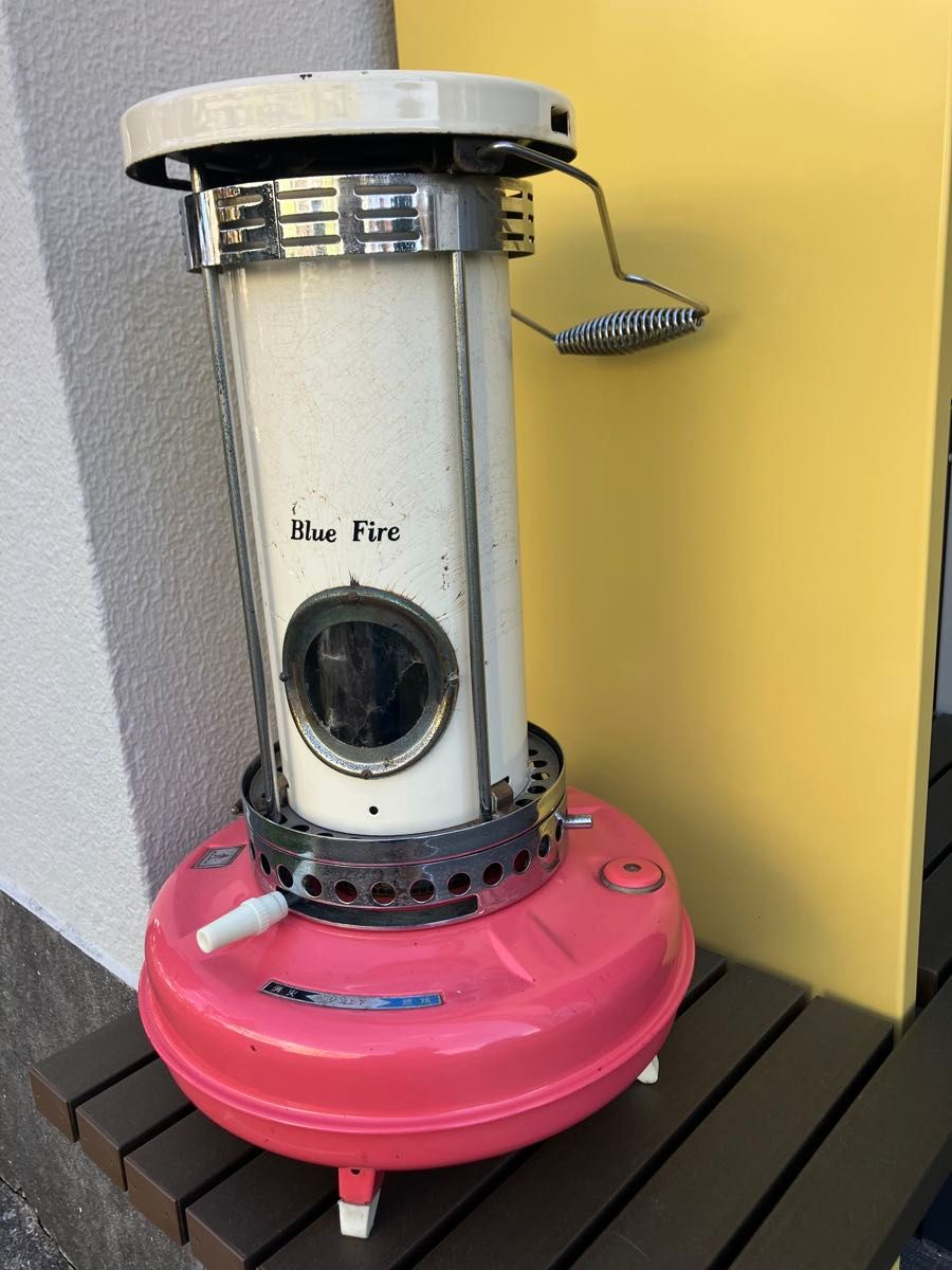 昭和レトロ ブルーファイヤー BF-107 昭和金属工業 石油ストーブ