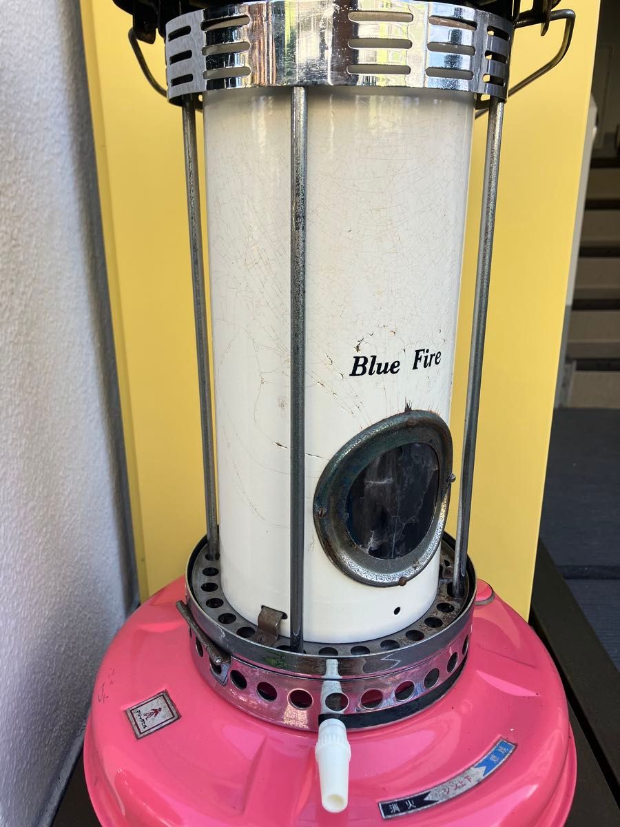 昭和レトロ ブルーファイヤー BF-107 昭和金属工業 石油ストーブ