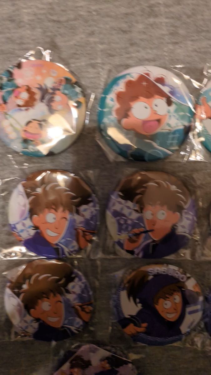 忍たま乱太郎 極楽湯 缶バッジ 不破雷蔵 鉢屋三郎 トレーディング