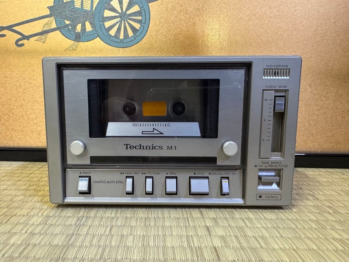 松下電器 Technics M1 RS-M1 カセットデッキ カセットテーププレーヤー