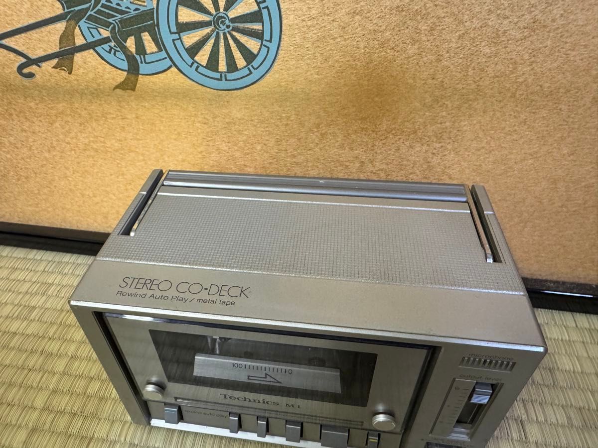 松下電器 Technics M1 RS-M1 カセットデッキ カセットテーププレーヤー